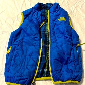 North face reversible vest